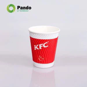 Kaffe kopper av høy kvalitet preget